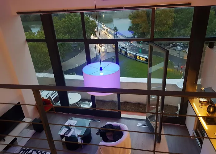 Loft Vue Fleuve Garonne Parking Gratuit Lejlighed Toulouse