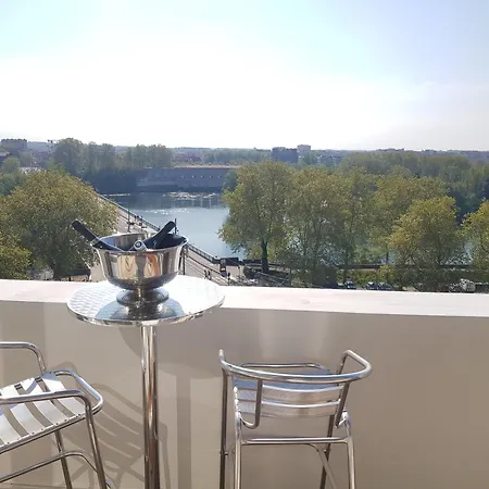 Loft Climatise Vue Fleuve Parking Gratuit * Toulouse